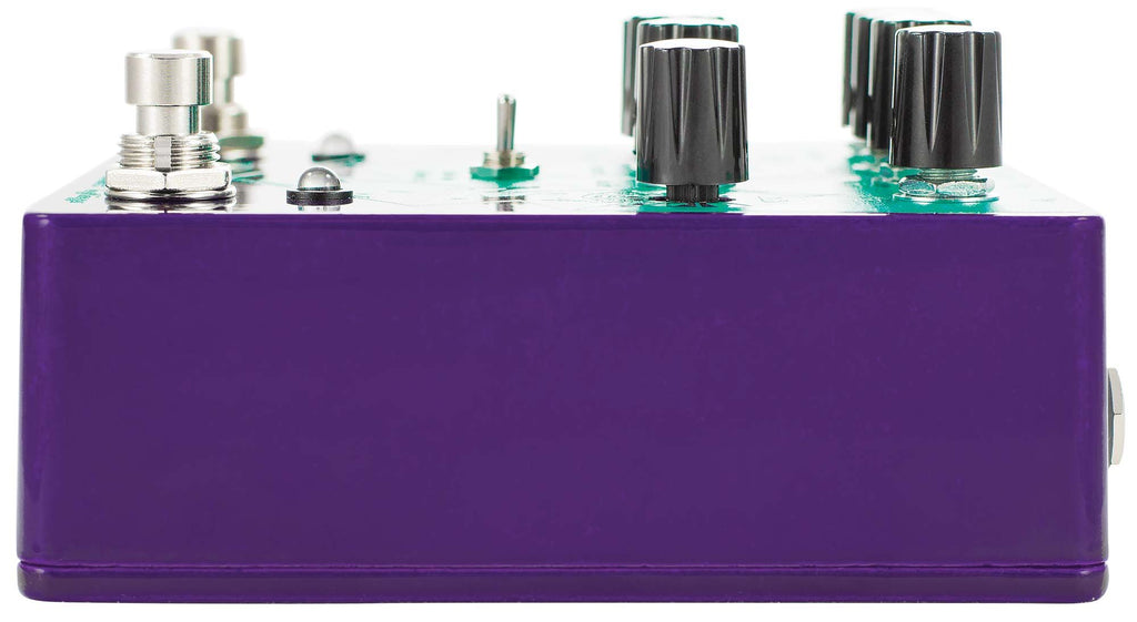 EarthQuaker Devices Pyramids Stereo Flanging Device — close-up of mode selector knob