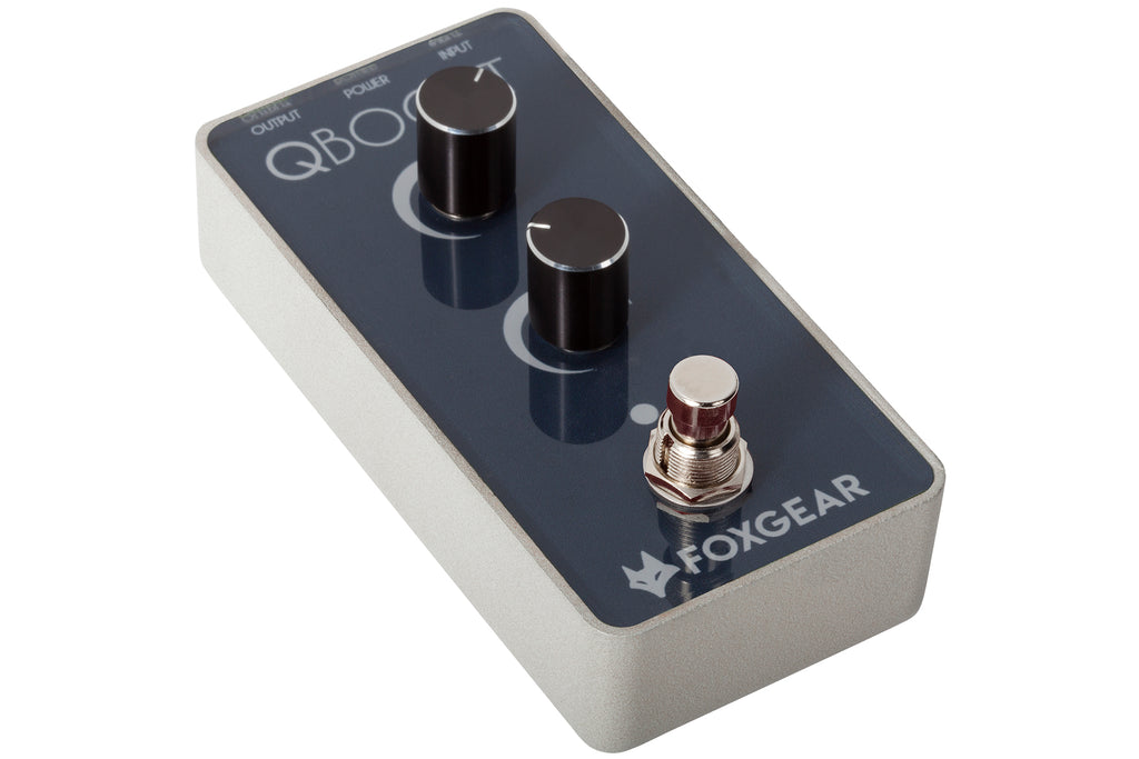 Foxgear Q Boost pedal front lead view