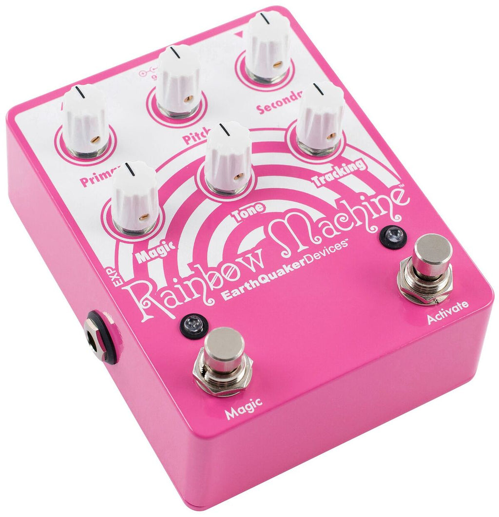 EarthQuaker Devices Rainbow Machine V2 pitch shifter pedal - top down view