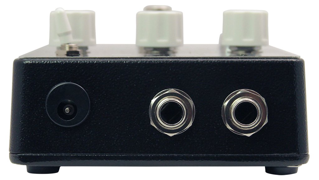 Death By Audio Reverberation Machine reverb pedal — top view controls