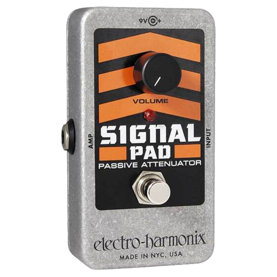 New Electro-Harmonix EHX Signal Pad Attenuator Guitar Effects Pedal
