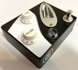 New Coppersound Strategy Analog Preamp & Clean Boost Pedal Black White Chrome