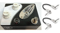 New Coppersound Strategy Analog Preamp & Clean Boost Pedal Black White Chrome