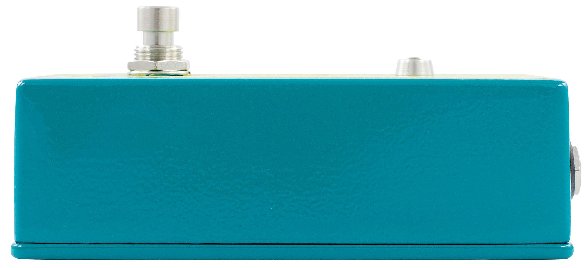 EarthQuaker Devices Tentacle V2 octave up pedal — footswitch and jacks detail
