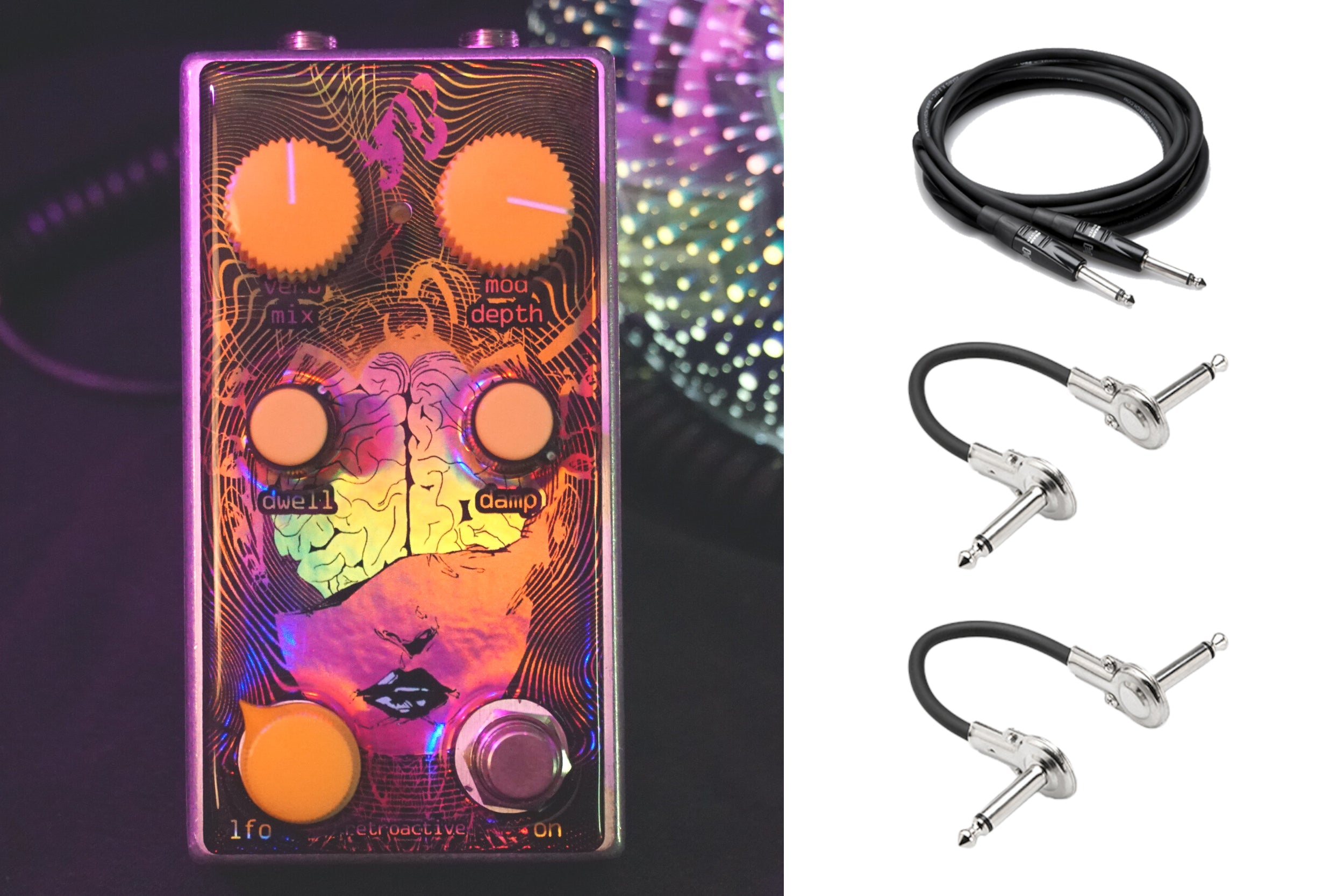 New Retroactive Pedals Validity Sensor Digital Reverb Guitar Effects Pedal