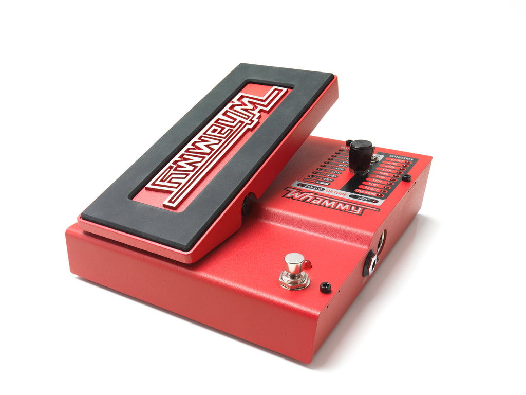 DigiTech Whammy 5 pitch shifting guitar pedal — horizon view