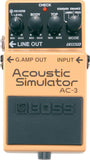 New Boss AC-3 Acoustic Simulator Guitar Effects Pedal
