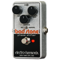 Electro-Harmonix Bad Stone phaser pedal - silver die-cast enclosure, front view