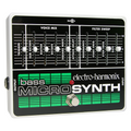 Electro-Harmonix Bass Microsynth analog synthesizer pedal — white enclosure
