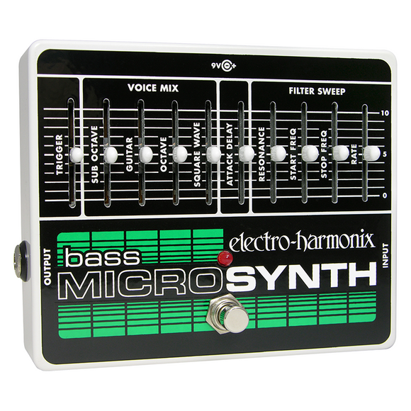 New Electro-Harmonix EHX Bass Microsynth Analog Micro Synthesizer