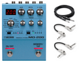 Boss MD-200 modulation pedal — front with included Hosa cables