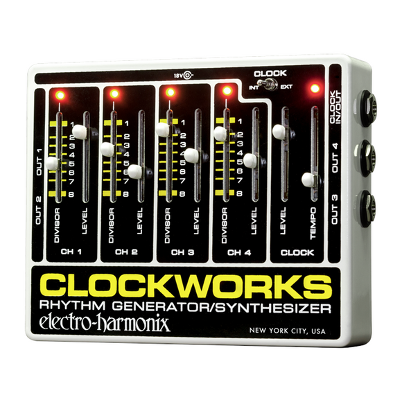 New EHX Electro-Harmonix Clockworks Guitar Effects Pedal