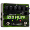 New Electro-Harmonix Deluxe Bass Big Muff Pi distortion pedal, black with green graphics