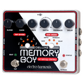 Electro-Harmonix Deluxe Memory Boy Analog Delay Pedal — black and white enclosure with tap tempo and expression input