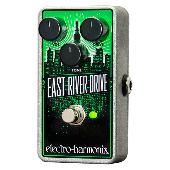 New Electro-Harmonix EHX East River Drive Overdrive Effects Pedal