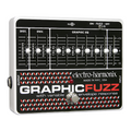Electro-Harmonix Graphic Fuzz EQ guitar pedal — black and white enclosure