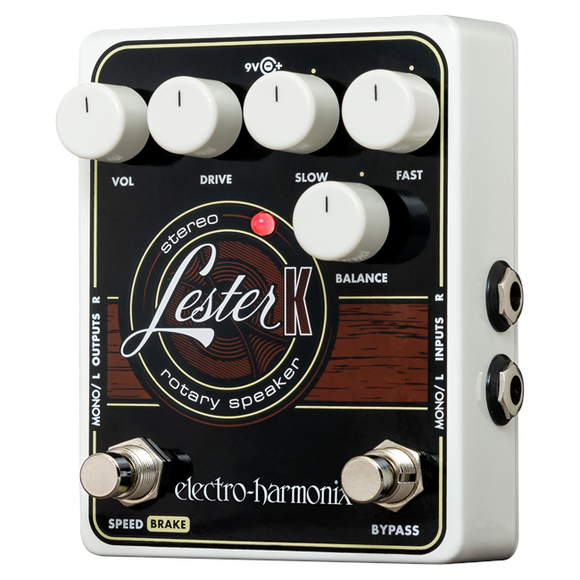 New Electro-Harmonix EHX Lester K Stereo Rotary Speaker Guitar Effects Pedal