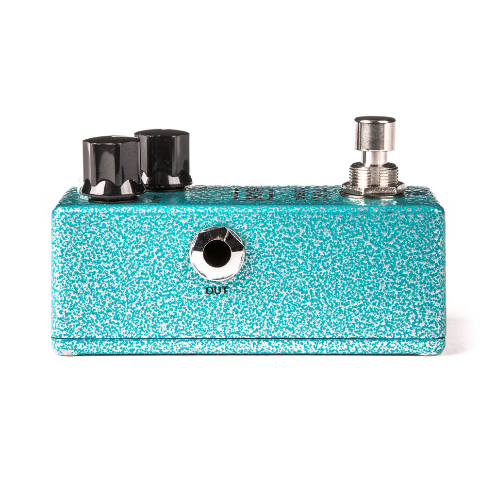 MXR M296 Classic 108 Fuzz Mini pedal — top view with input and output jacks