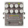 Electro-Harmonix Platform stereo compressor/limiter pedal — gray enclosure with LED meter