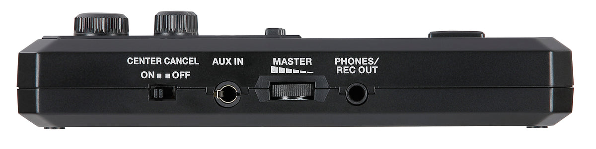 Boss Pocket GT processor right side showing output and USB ports