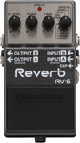 New Boss RV-6 Digital Reverb Guitar Effects Pedal