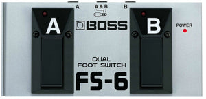 New Boss FS-6 Dual Footswitch Guitar Pedal