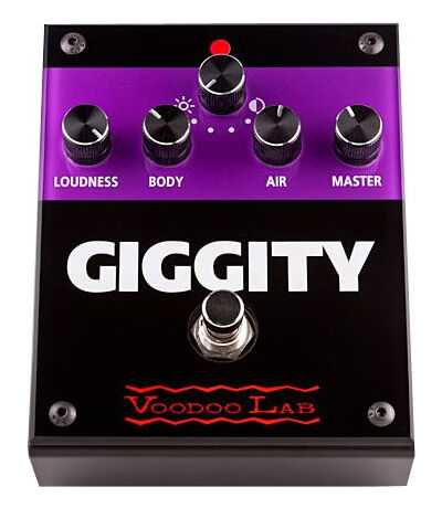 New Voodoo Labs Giggity Analog Mastering Preamp Guitar Effects Pedal