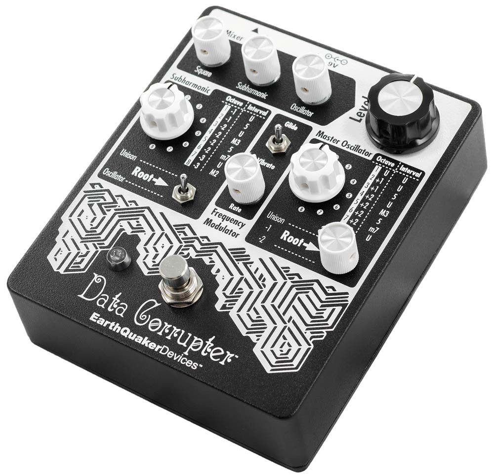 Earthquaker Devices Data Corrupter Harmonizing Pedal - Angle View