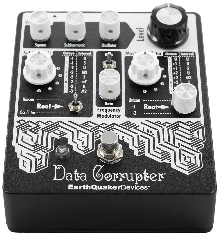 Earthquaker Devices Data Corrupter Harmonizing Pedal - Controls Detail