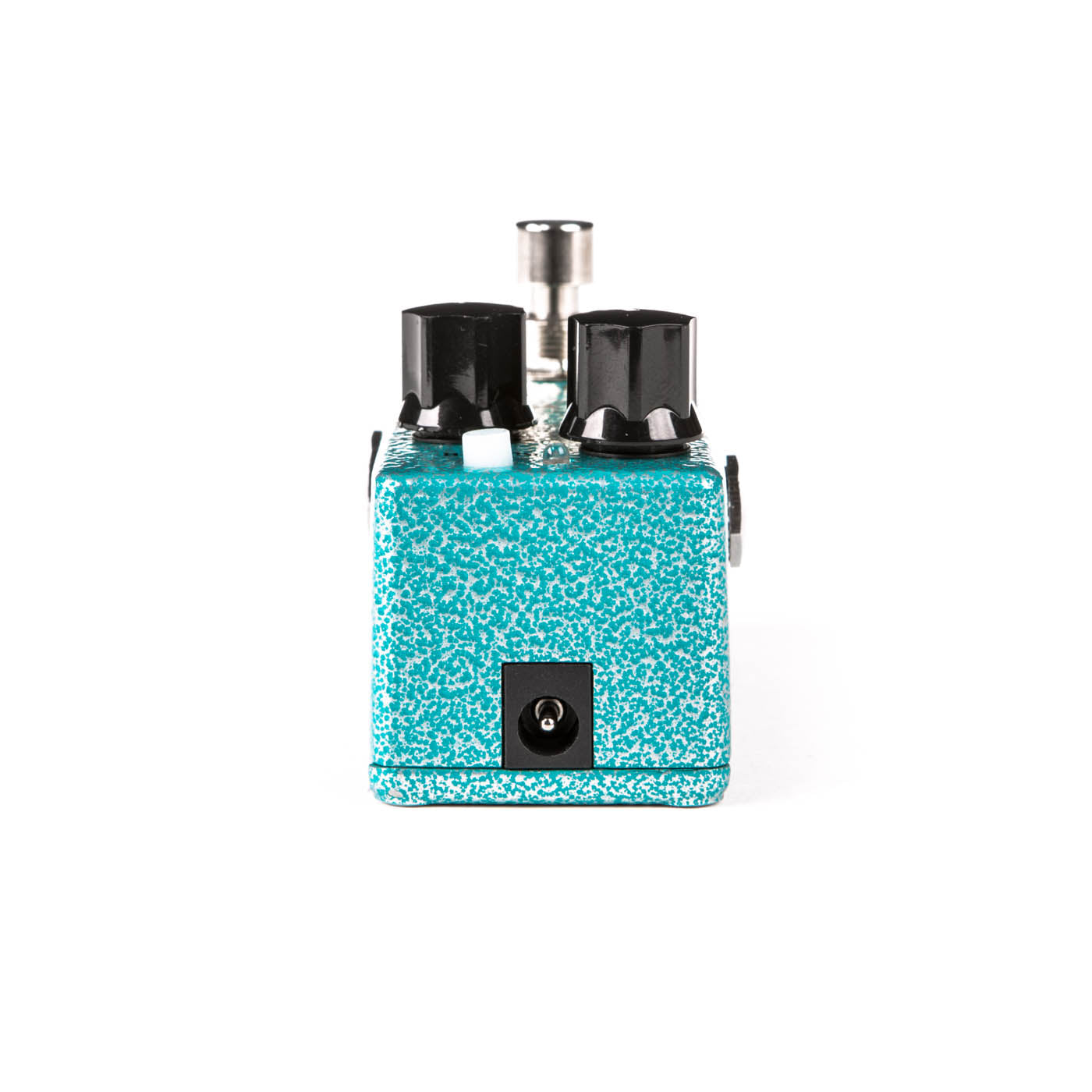 MXR M296 Classic 108 Fuzz Mini pedal — detail of footswitch and controls