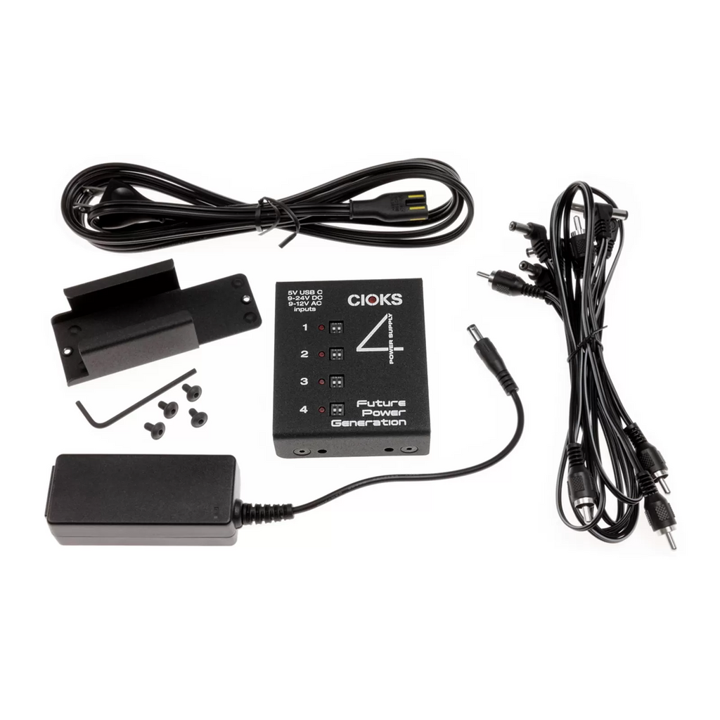 CIOKS 4 Adapter Kit pedal power supply full contents