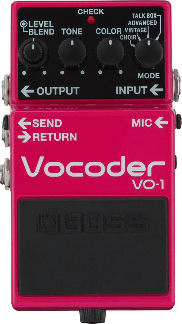 New Boss VO-1 Vocoder Guitar Effects Pedal