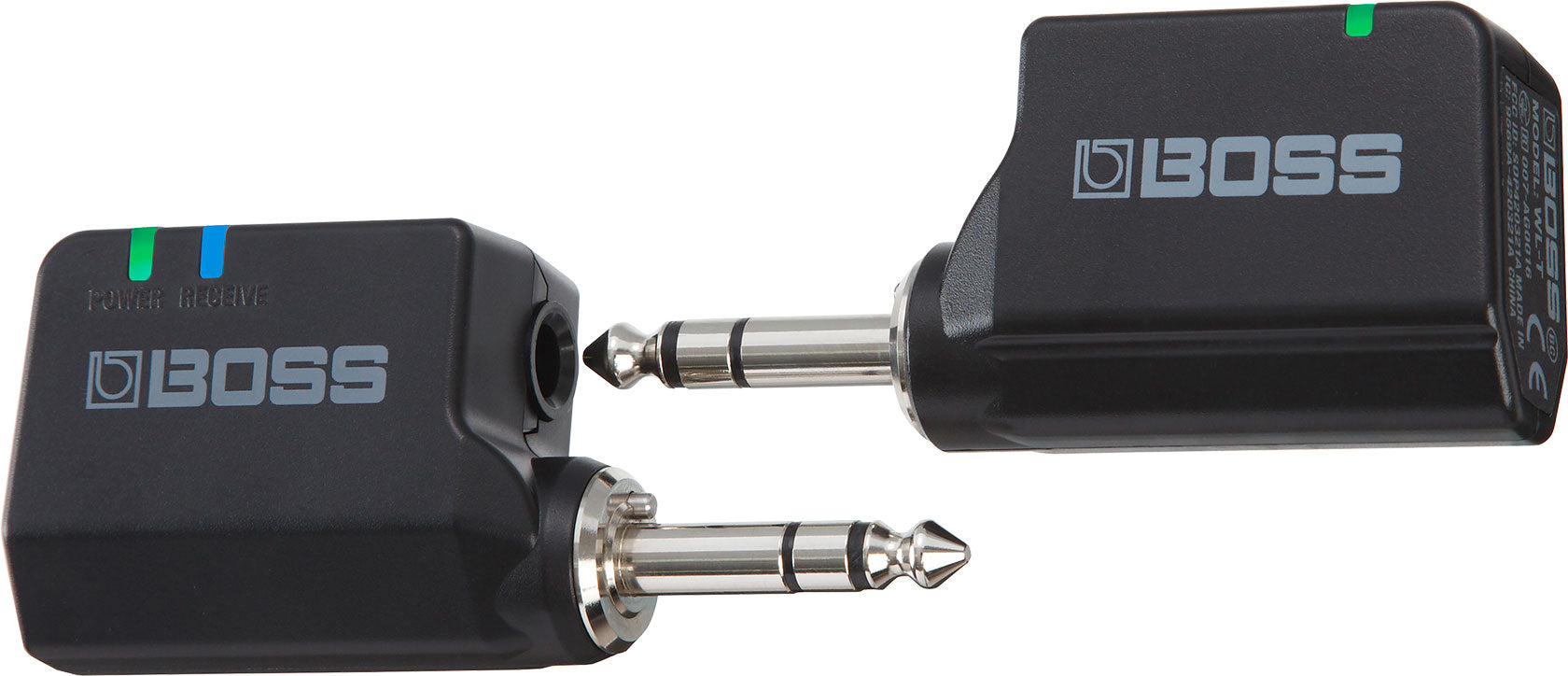 Boss WL-20 wireless system - receiver plugged into amp