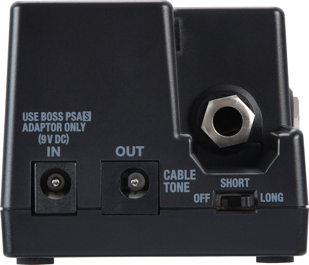 Boss WL-50 wireless system — rear panel showing input, output and DC ports